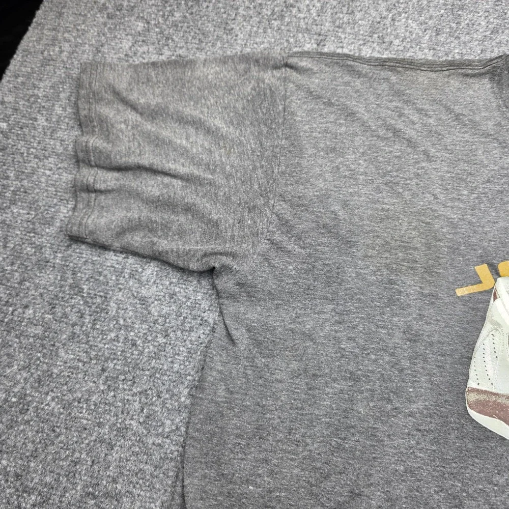 Jordan Air Jordan 14 Retro Graphic Tee Mens XXL Grey Heather Short Sleeve Shirt